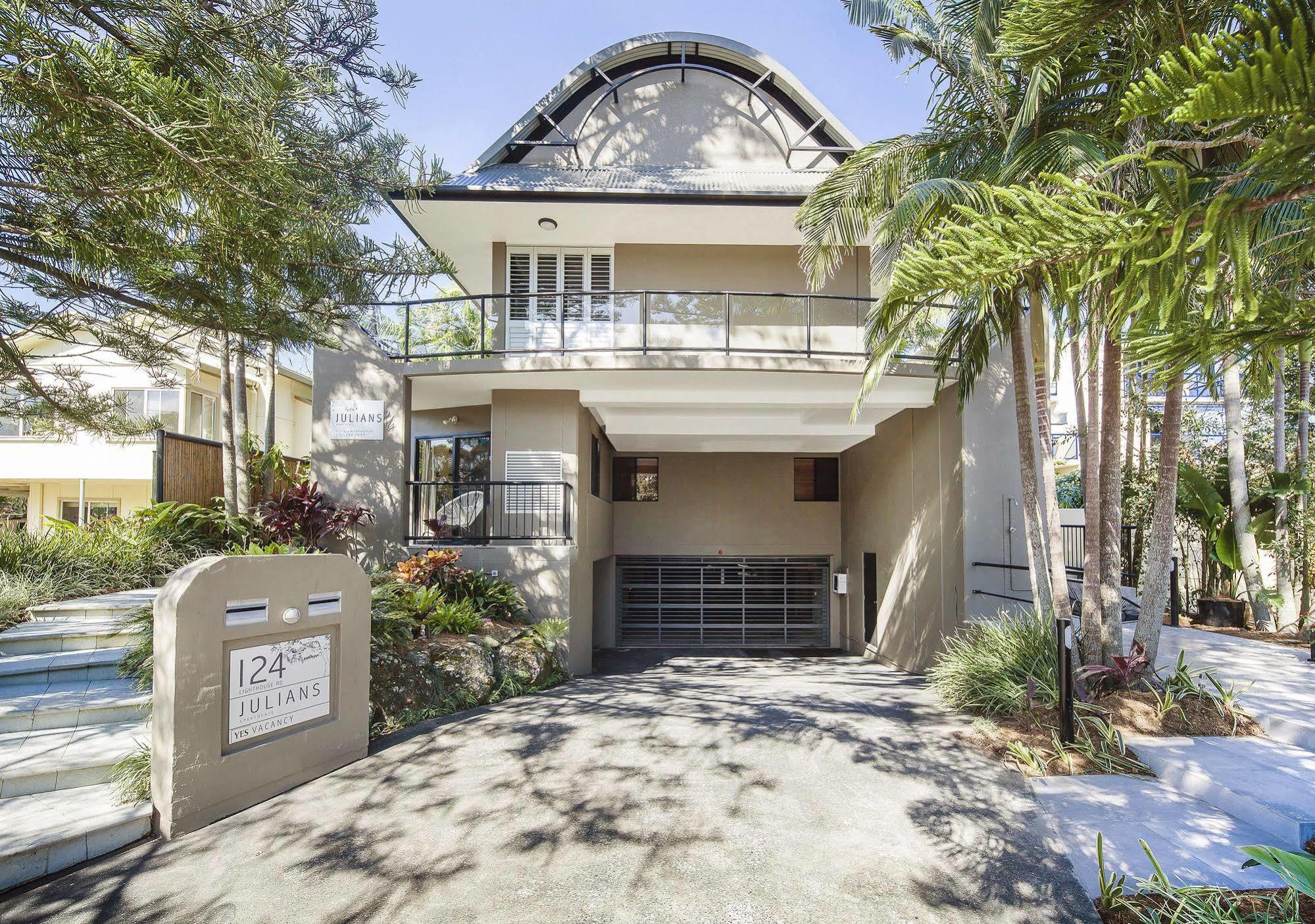 Julians Apartments Byron Bay Eksteriør billede